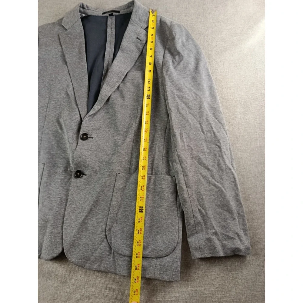 J. Crew Thompson Performance Blazer Mens 44 R Blue Stretch Teacher